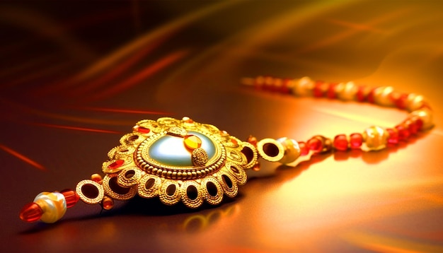 Indian festival Raksha Bandhan Rakhi greeting background