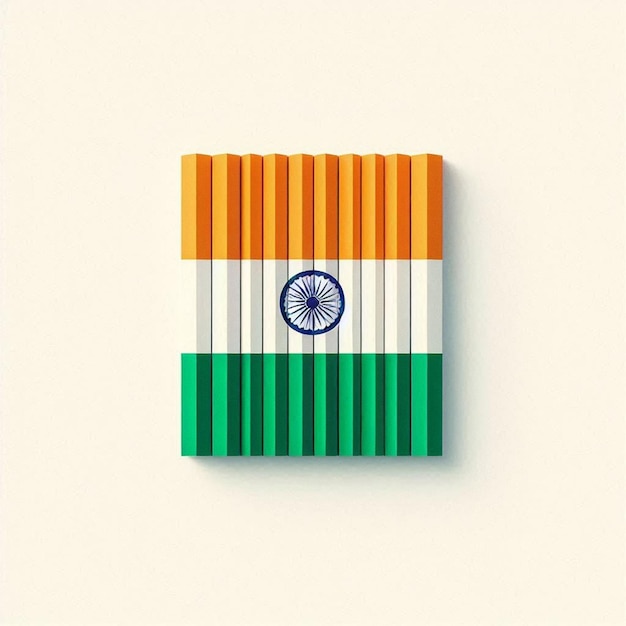 Photo indian flag background