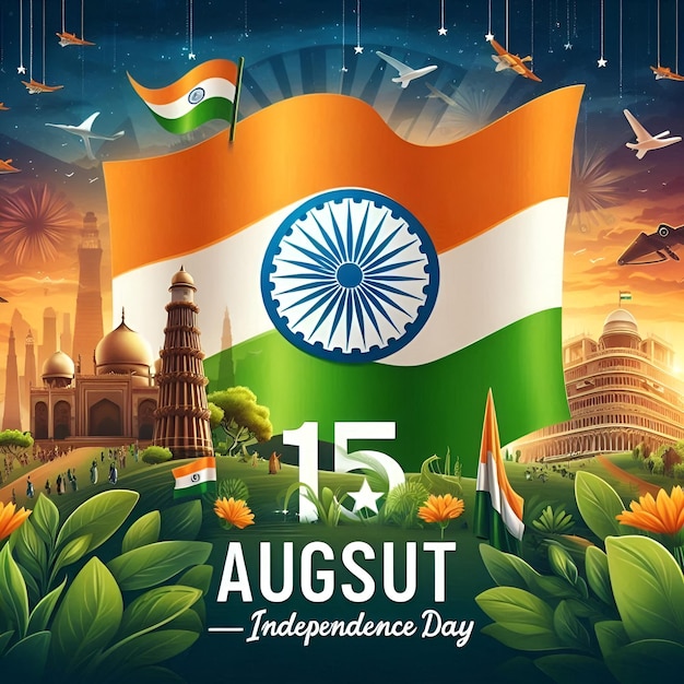 Indian independence day Poster