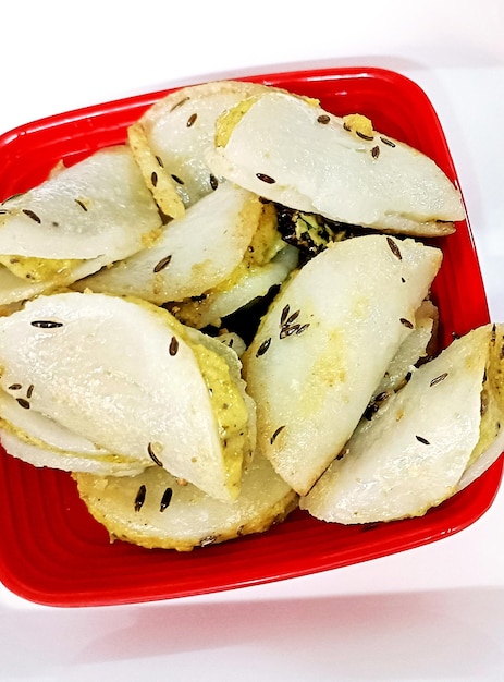 Indian Snacks Food steamed rice flour Phara Fara