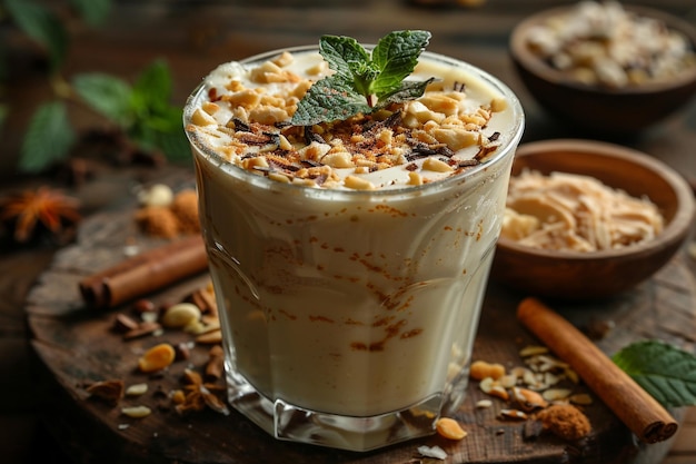 Indian special maharaja lassi drink sweet food