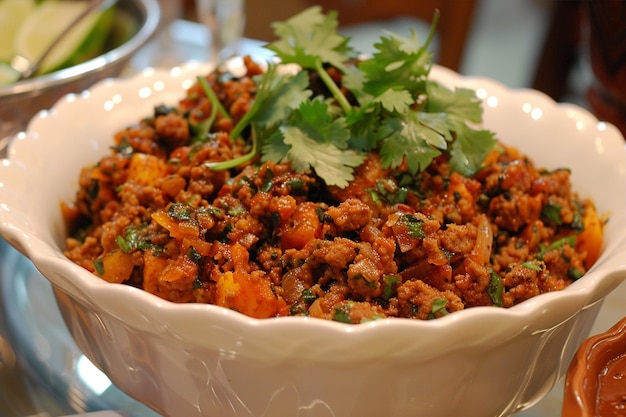 Indian Spiced Keema Aloo Recipe