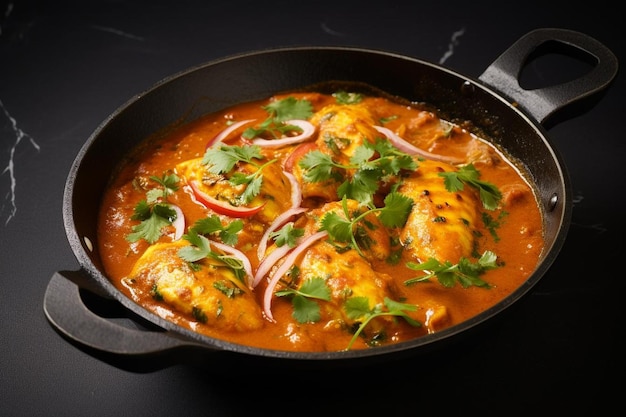 Indian style fish curry