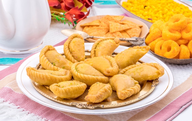 Indian Sweet Food Gujiya