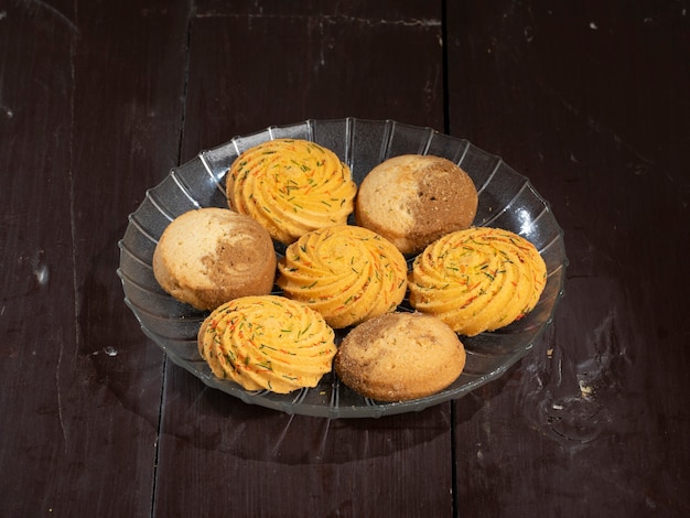 Indian Sweet Food Nankhatai or Cookies