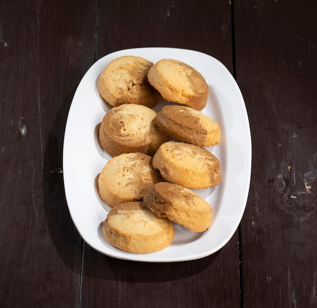 Indian Sweet Food Nankhatai or Cookies