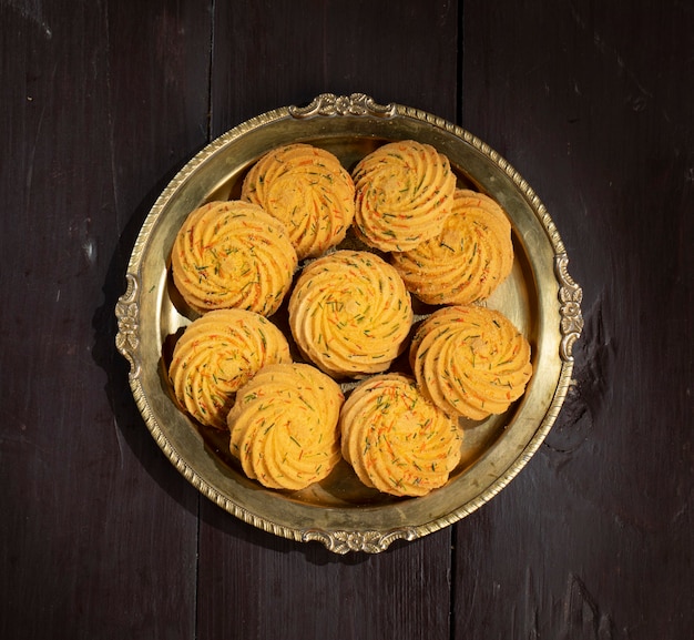 Indian Sweet Food Nankhatai or Cookies