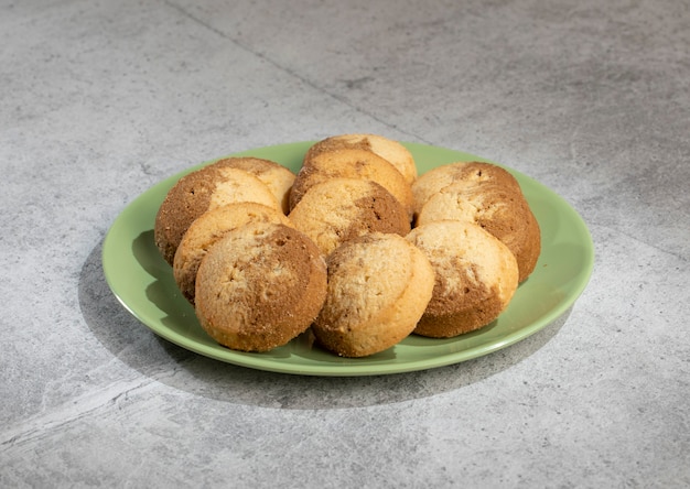 Indian Sweet Food Nankhatai or Cookies