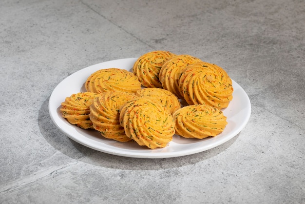 Indian Sweet Food Nankhatai or Cookies