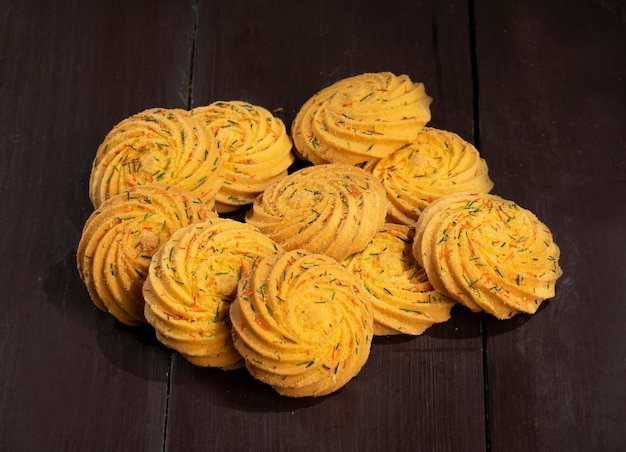 Indian Sweet Food Nankhatai or Cookies