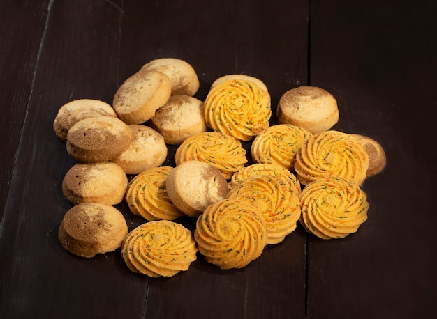 Indian Sweet Food Nankhatai or Cookies