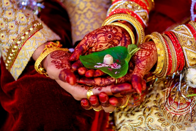 Indian wedding pooja