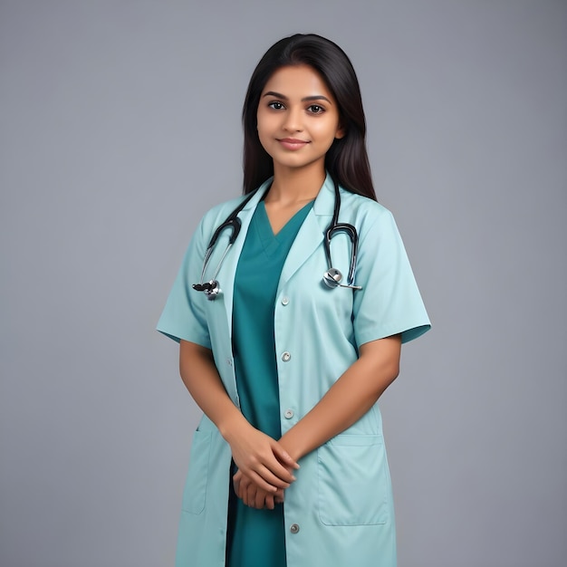 Indian young lady doctor