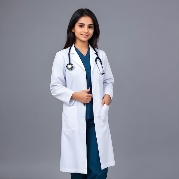 Indian young lady doctor