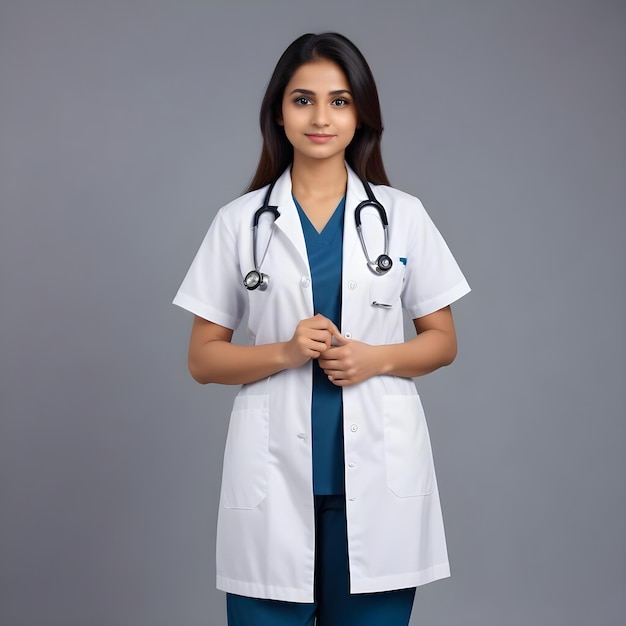 Indian young lady doctor