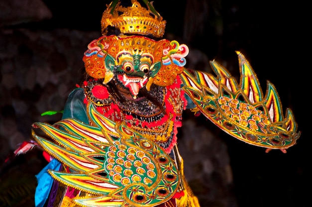 Indonesia bali beautiful artistic traditional dance