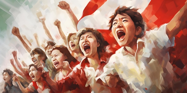 Indonesia Independence Day Poster and Flyer