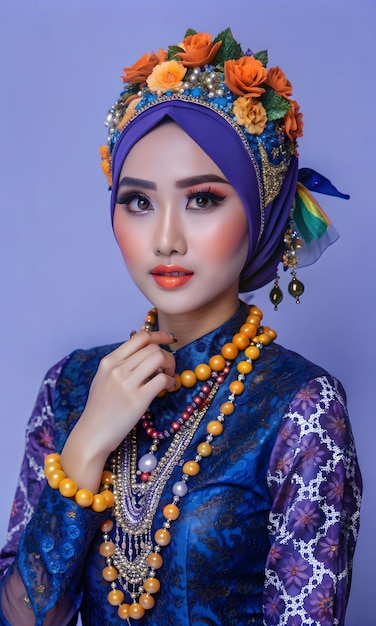 Indonesian Model Wearing Cool Fashion