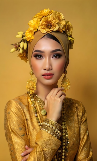 Indonesian Model Wearing Cool Fashion