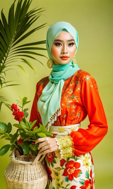 Indonesian Model Wearing Cool Fashion