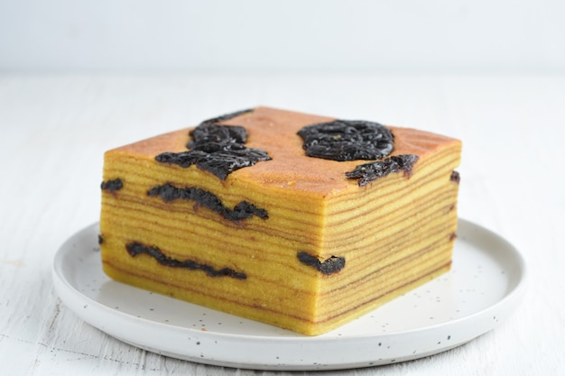 indonesian Thousand Layer Cake or lapis legit cake