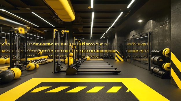 Indoor gym center