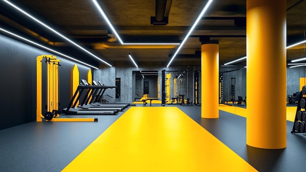 Indoor gym center