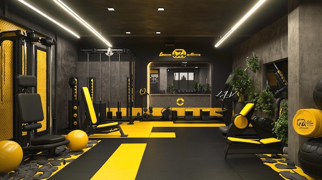 Indoor gym center