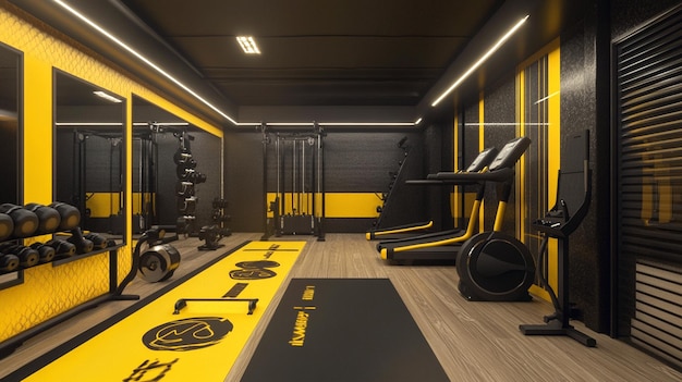 Indoor gym center