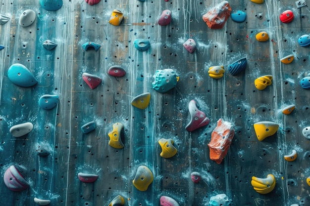 Indoor Gym Climbing Wall for Fitness Enthusiasts