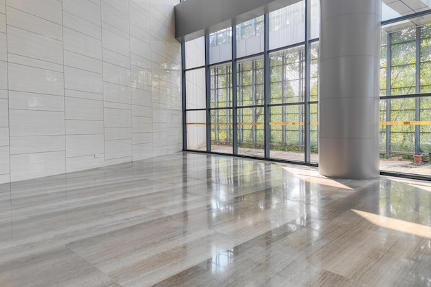 Indoor modern space architecture of Nanning Museum, Guangxi, China