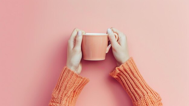 Photo indulge in the simple joy of coffee