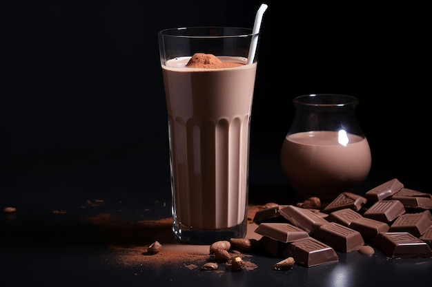 Indulgent Chocolate Milkshake Delight