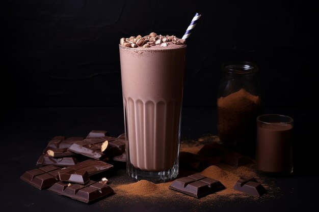 Indulgent Chocolate Milkshake Delight