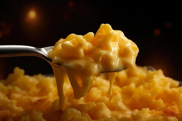 Indulgent Mac and Cheese Spoon