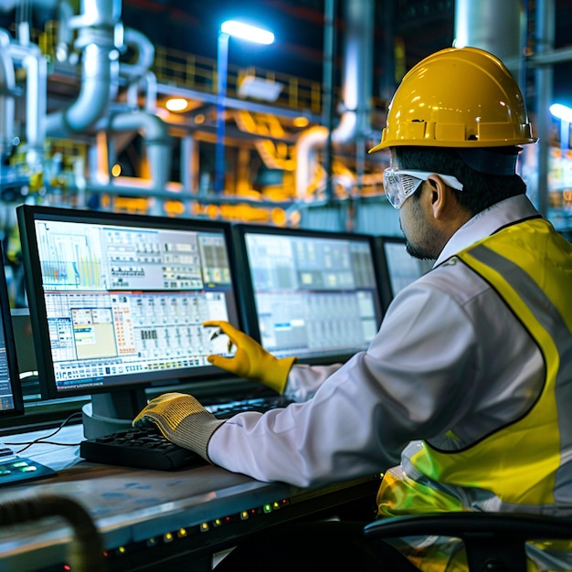 Industrial Monitoring Ensuring Operational Safety