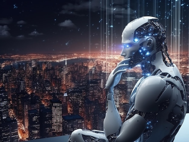 Industrial Network's Thoughtful Humanoid Robot