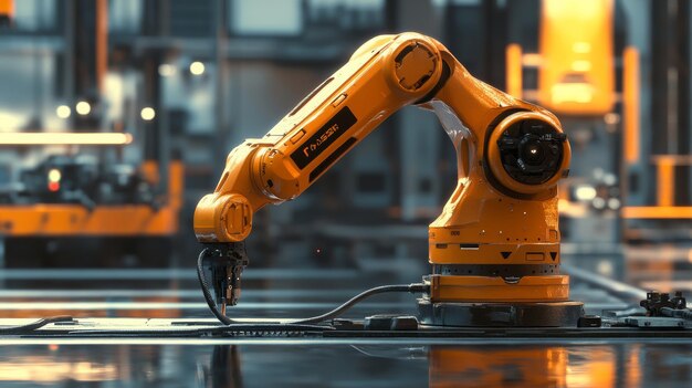 industrial robot play in increasing efficiency within a modern assembly line