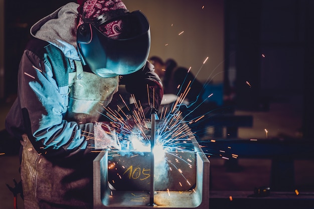 Industrial Welder With Torch