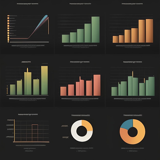 Photo infochart high quality style image