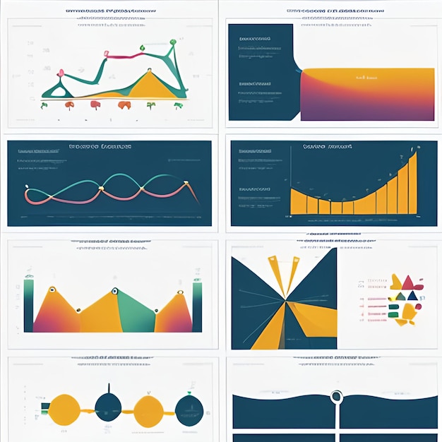 Photo infochart high quality style image