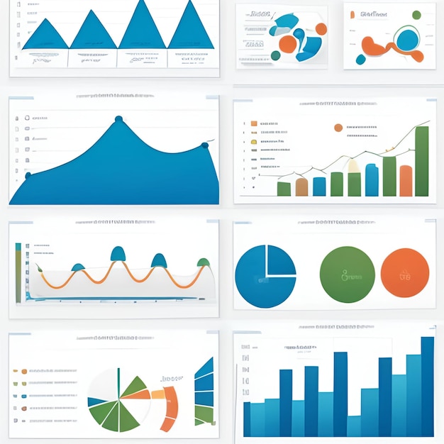 Photo infochart high quality style image