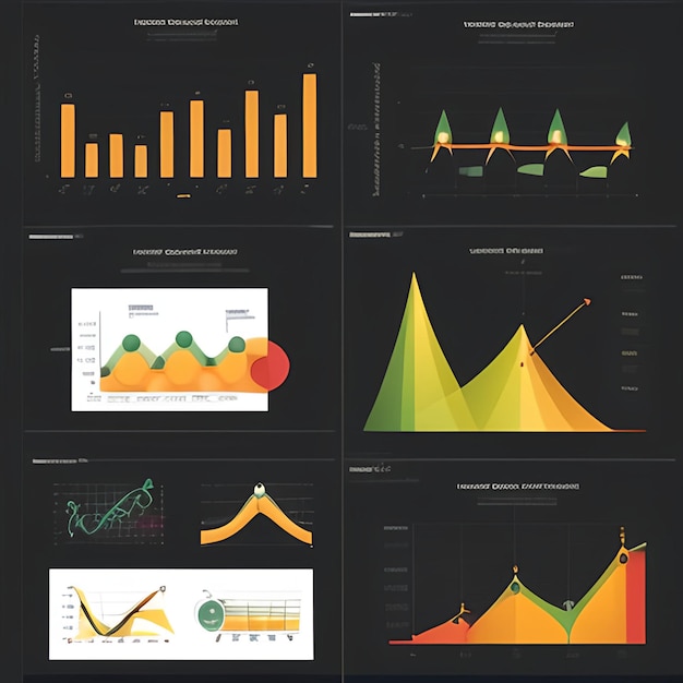 Photo infochart high quality style image