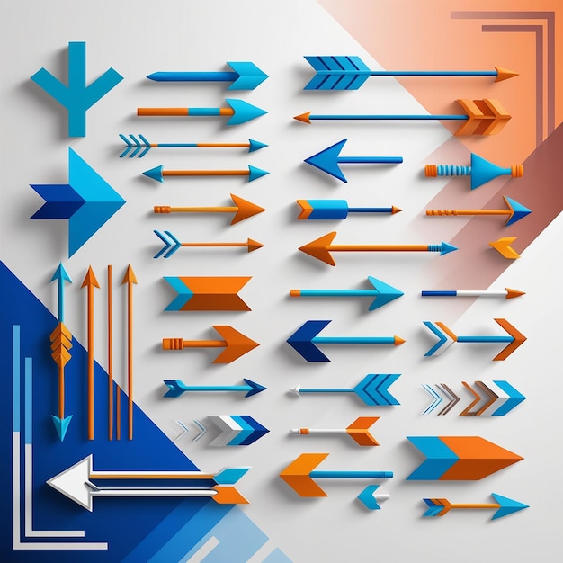 Infographic arrows pack