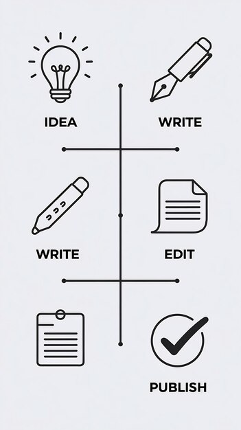 Photo infographic elements four steps