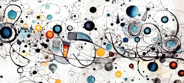 ink drawings and doodles abstract art painting