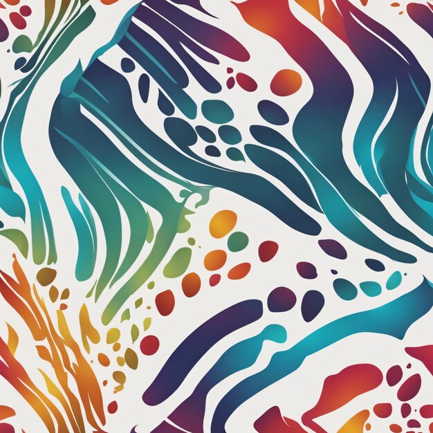 ink lines pattern illustration colorful background