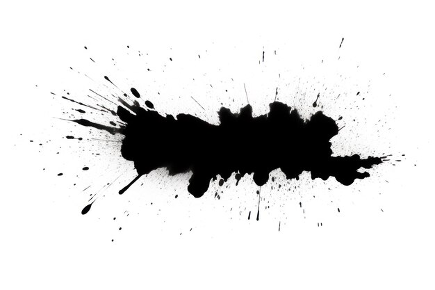 Ink splash effect photo