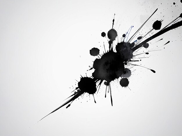 Photo ink splatters artistic and creative background