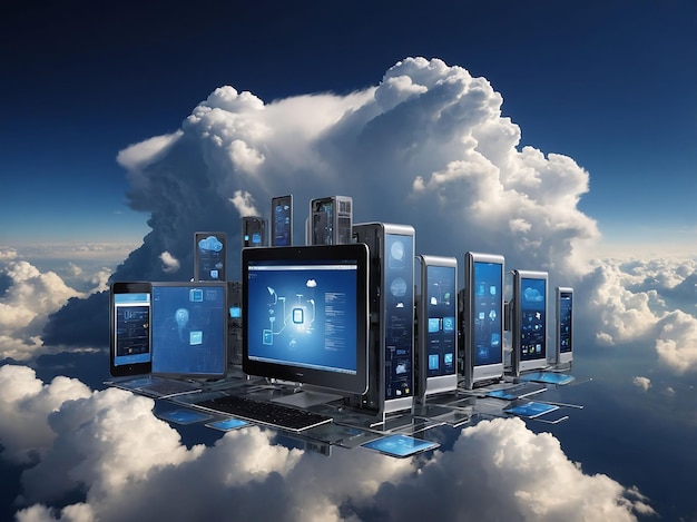 Photo innovative cloud computing images for modern solutions